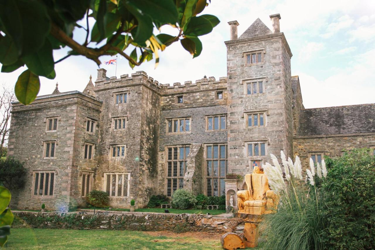 Boringdon Hall Hotel And Spa Plymouth Exterior photo The main house at Llangynhafal