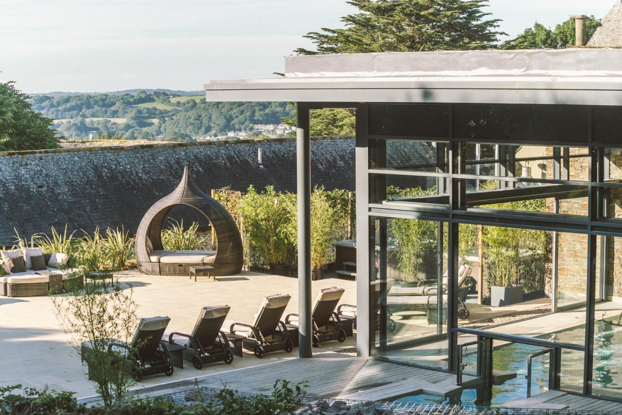 Boringdon Hall Hotel And Spa Plymouth Exterior photo The spa at The Scarlet Hotel