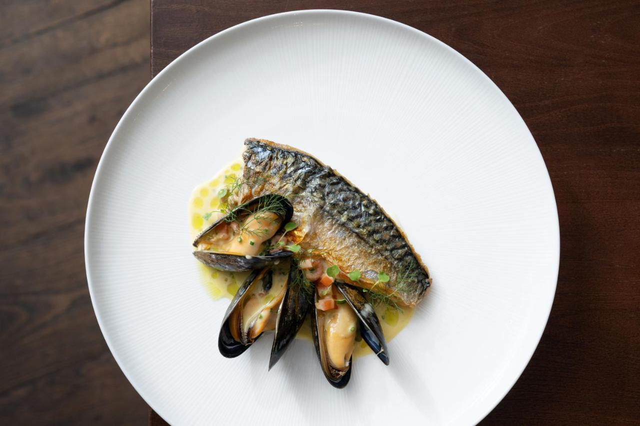 Boringdon Hall Hotel And Spa Plymouth Exterior photo Mackerel and mussels