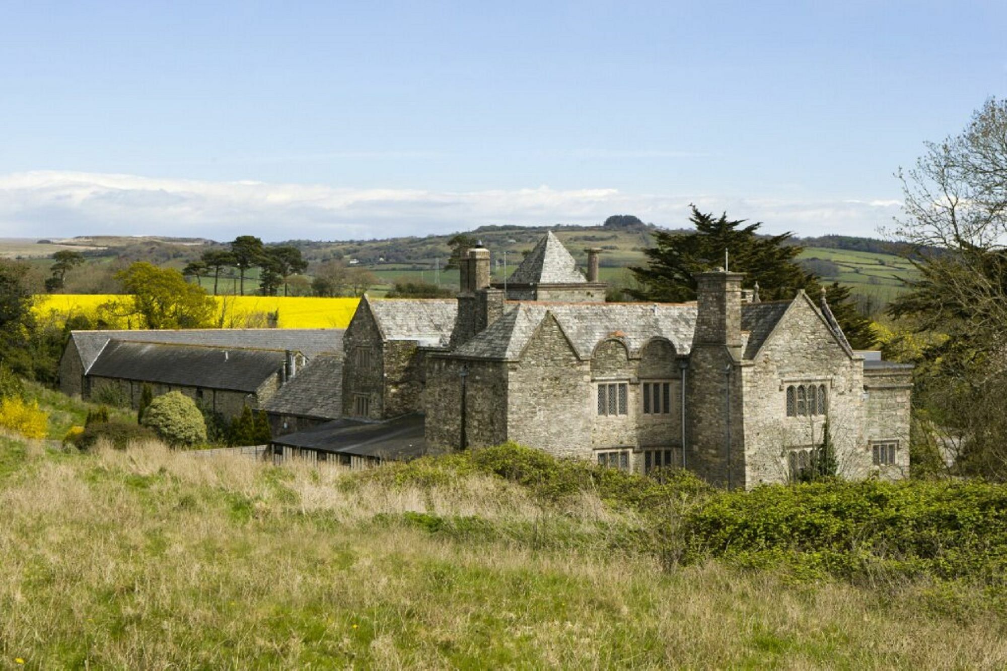 Boringdon Hall Hotel And Spa Plymouth Exterior photo The Nunnery